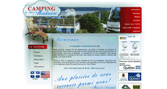 Desktop Screenshot of campingdelamartiniere.com